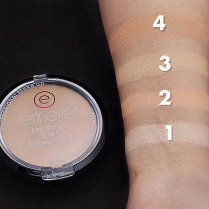 Emelie 2in1 Compact Powder