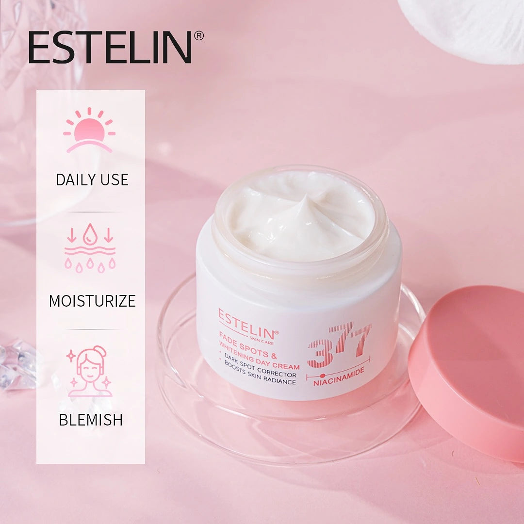 Estelin Niacinamide Fade Spots and Whitening Day Cream 50g