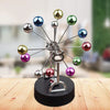 Magnetic Ferris Wheel Ornaments Perpetual Motion Physics Science Toy, Newton Pendulum Perpetual Motion Cradle