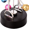 Magnetic Ferris Wheel Ornaments Perpetual Motion Physics Science Toy, Newton Pendulum Perpetual Motion Cradle