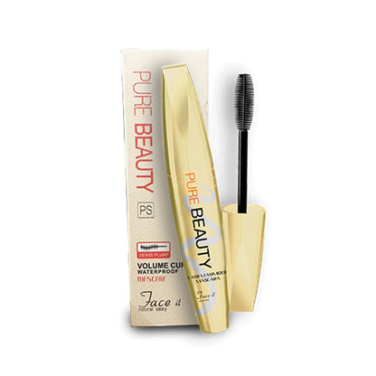 Face It Pure Beauty Volume Curl Waterproof Mascara