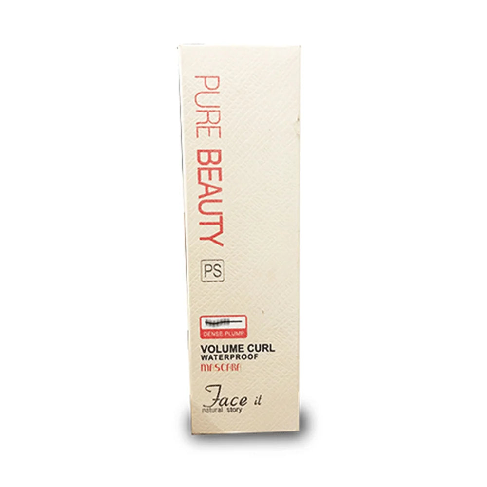 Face It Pure Beauty Volume Curl Waterproof Mascara