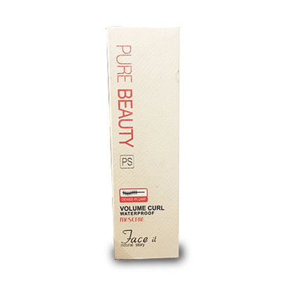 Face It Pure Beauty Volume Curl Waterproof Mascara