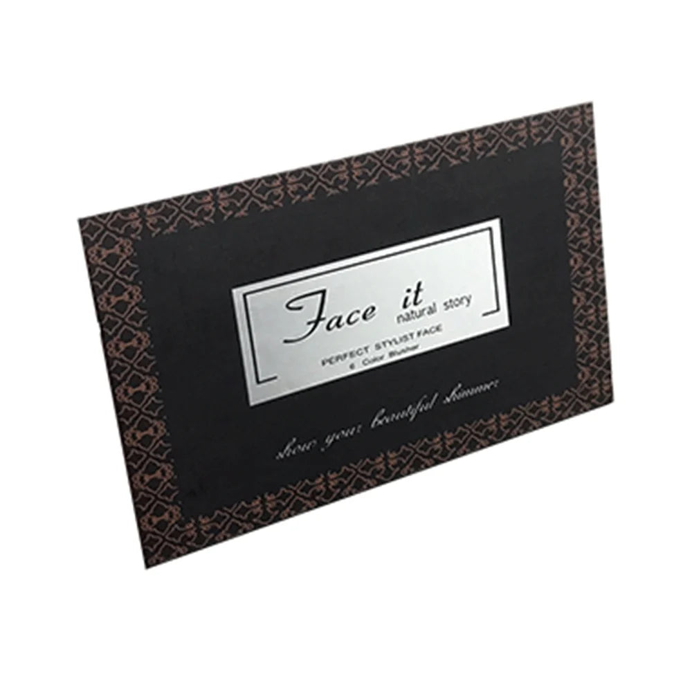 Face It Natural Story 6-Color Blusher Kit