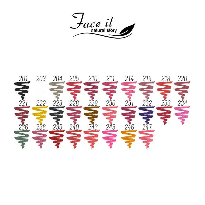 Face it Natural Story Lip & Eye Pencil