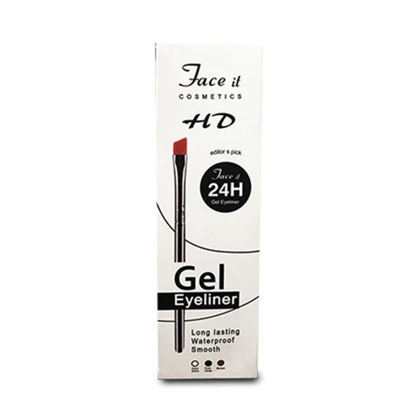 Face It HD 24H Waterproof Gel Eyeliner with Angled Brush