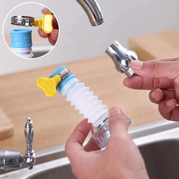 360 Adjustable Flexible Fan Faucet With Clip Faucet Tap Water Filter