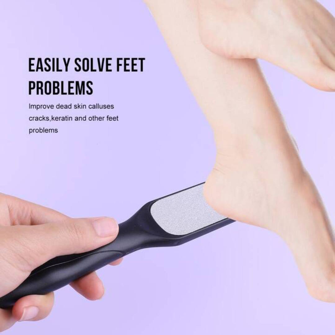 Foot Callus Remover Grinding Filler Foot File Tool With Plastic Handle