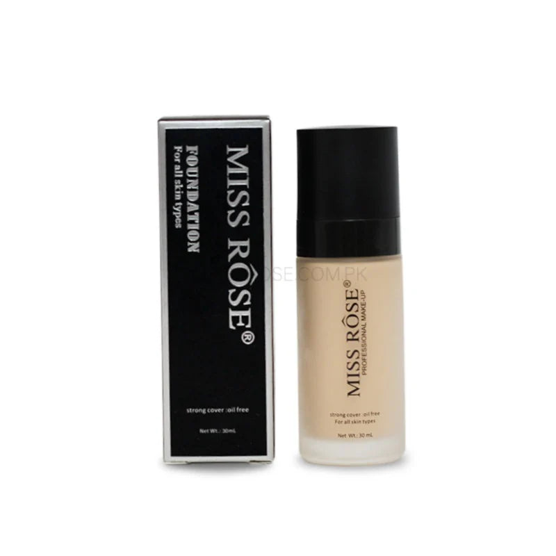 Miss Rose Strong Cover Oil Free Foundation 30ml