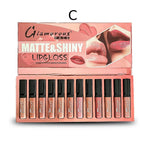 Glamorous Face 12 in 1 Lip Gloss Set