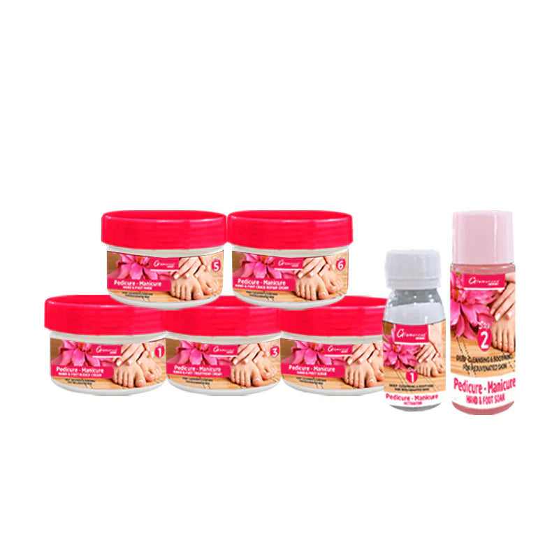 Glamorous Face 6 Steps Mani Pedi Hand & Foot Care Kit