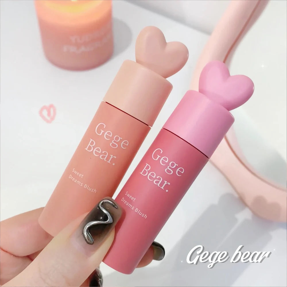 Gege Bear Heart Sweet Dream Liquid Blush  6 Pcs Set