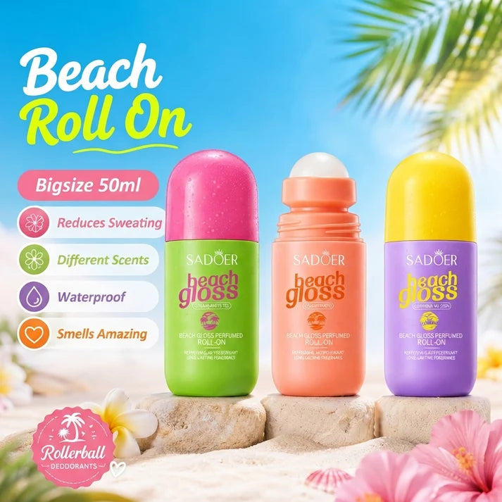 Sadoer Beach Gloss Perfumed Roll-On Deodorant