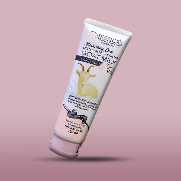 Jessica Goat Milk Facial Foam Face Wash 125ml