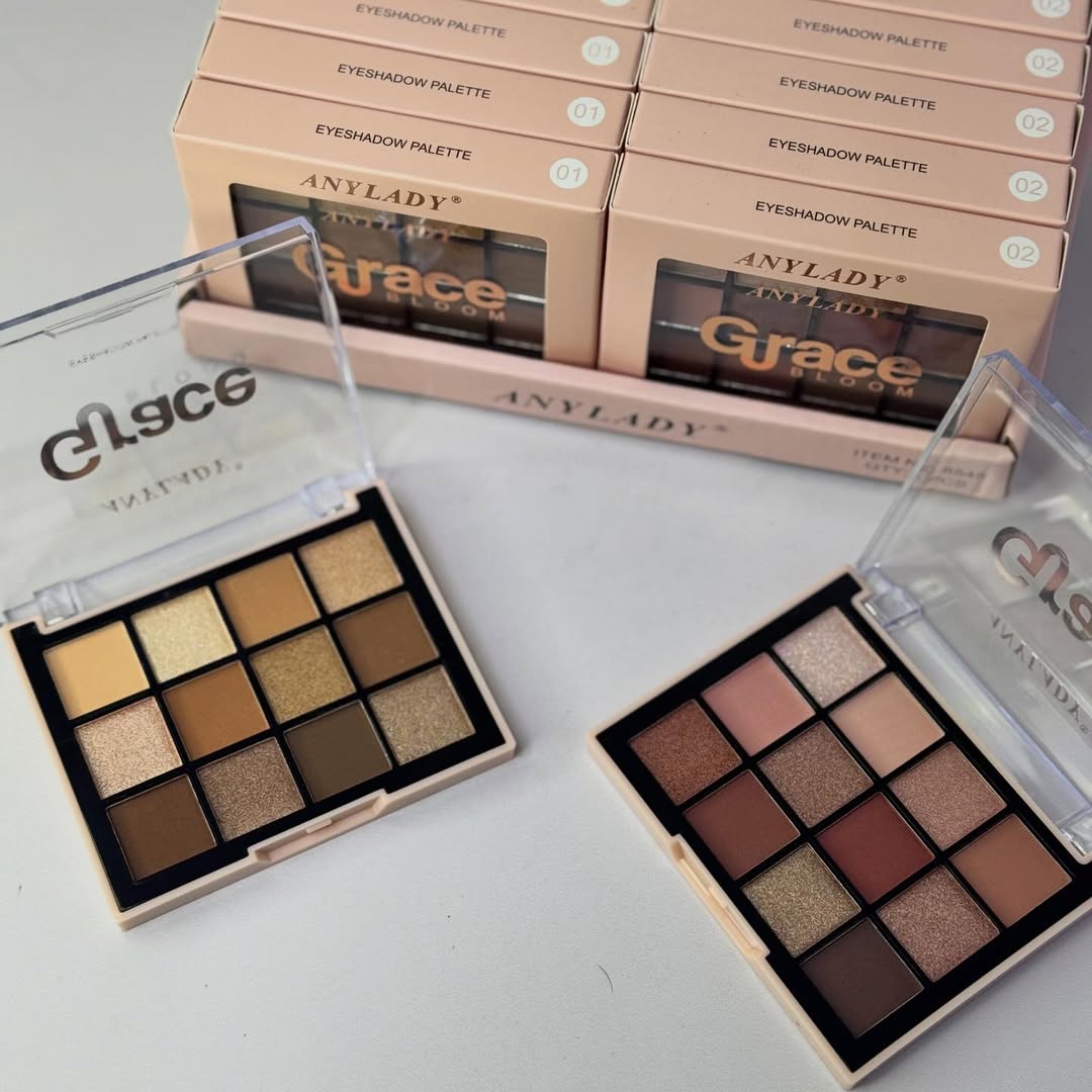 Anylady Grace Everyday Glam 12 Shade Eyeshadow Palette 8545