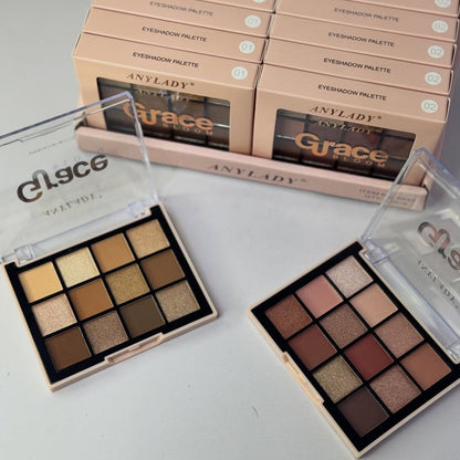 Anylady Grace Everyday Glam 12 Shade Eyeshadow Palette 8545