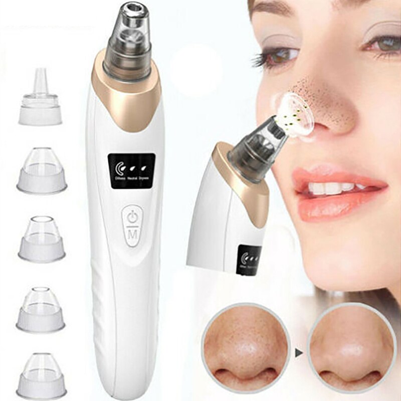 5 in 1 Rechargeable Digital Blackhead Remover