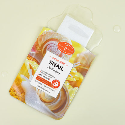 Aichun Beauty Snail Revitalizing Facial Mask Pack of 5
