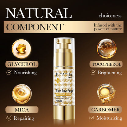 Bioaqua Hyaluronic Acid Anti Wrinkle Anti Aging Face Serum Moisturizing Organic Rice Collagen Essence