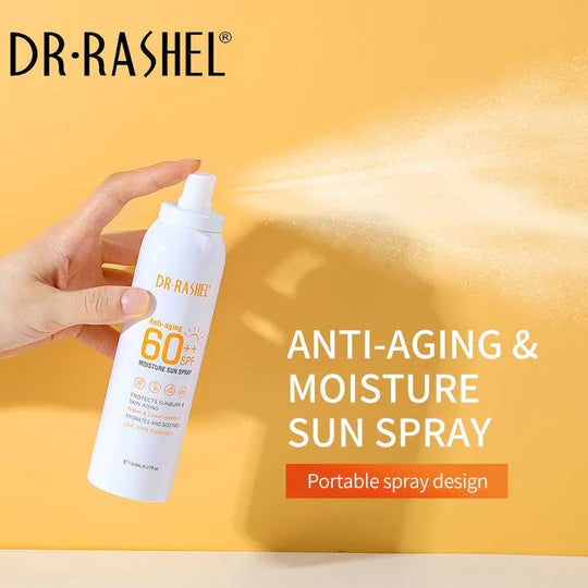 Dr Rashel Anti-aging and Moisture Sun Spray SPF 60++ 150ml Sunscreen Spray