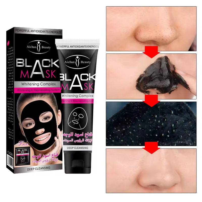 Aichun Beauty Black Mask Whitening Complex Facial Mask Blackhead Remover