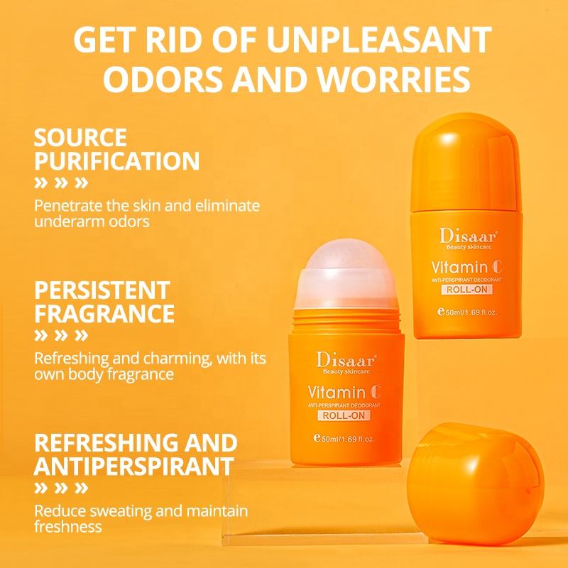 Disaar Vitamin C Deodorant Roll on with Hyaluronic Acid