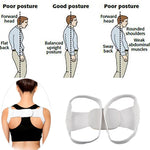 Posture Corrector Shoulder for Men and Women With Upper Back Support To Prevent Bumps