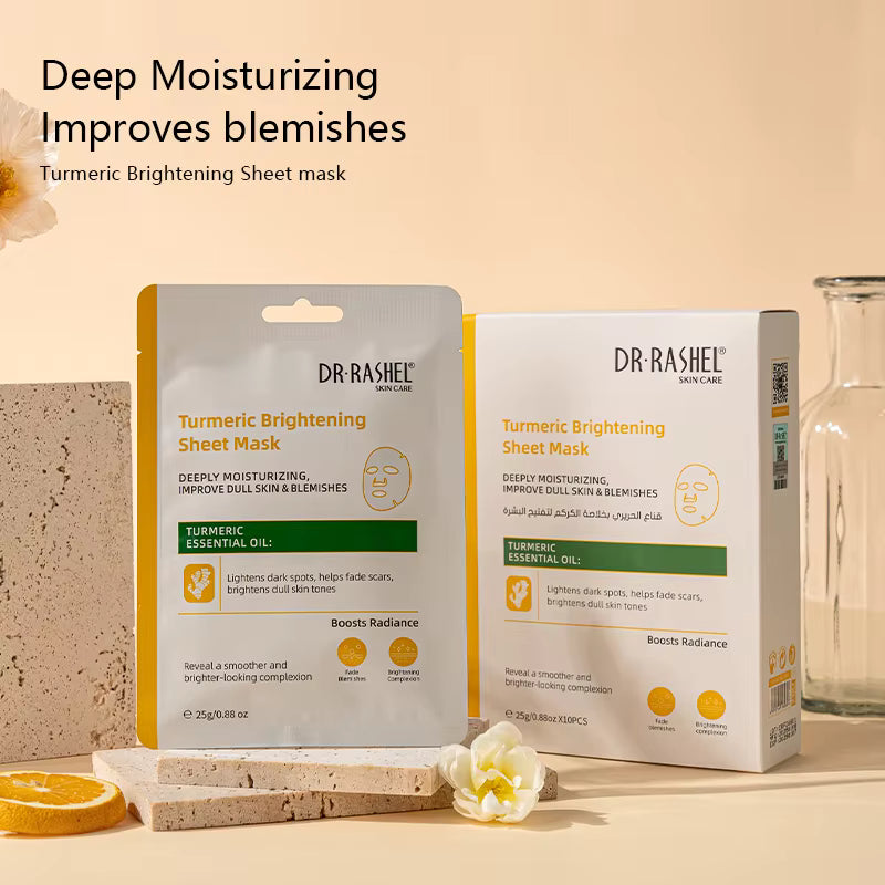 Dr Rashel Turmeric Brightening Sheet Mask