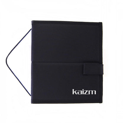 Kaizm Professional 15pcs Face & Eye Makeup Brush Kit, Soft Synthetic Bristles, Complete Beauty Brush Kit with Carrying Case