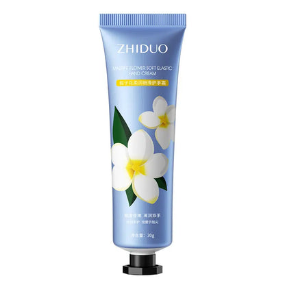 ZHIDUO Mastiff Flower Soft Elastic Moisturizing Hand Cream 30g