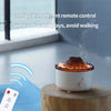 Portable New Volcanic Flame Aroma Diffuser Essential Oil Lamp USB Air Humidifier Night Light