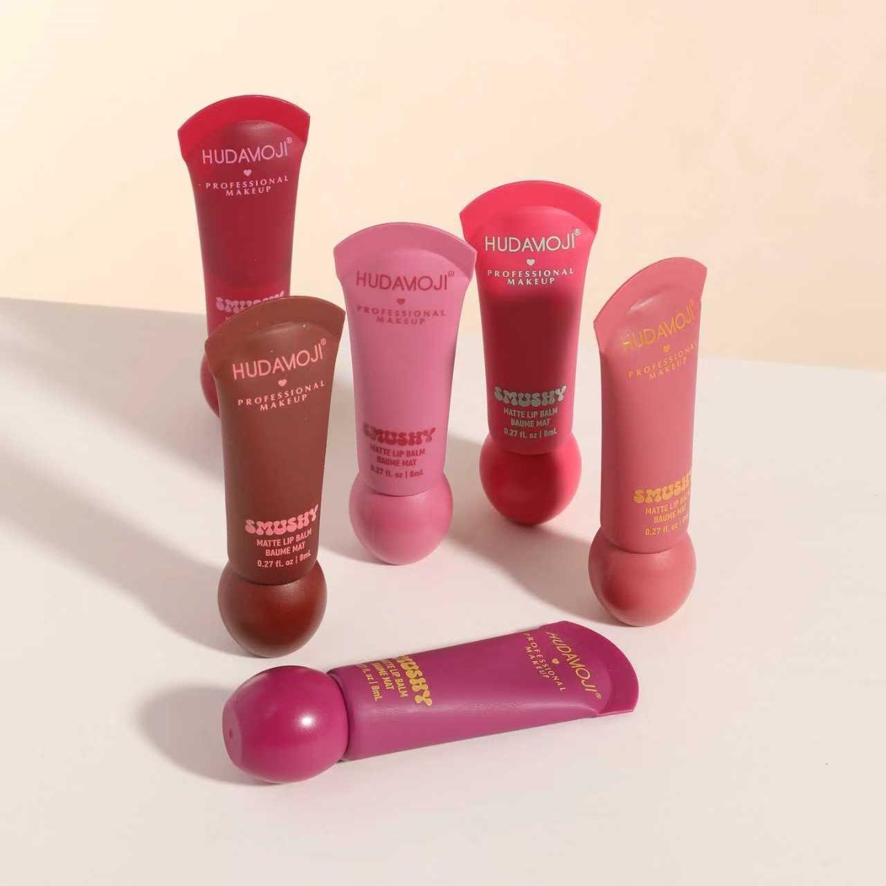 Hudamoji Smack Smooth Matte Lip Balm Pack of 6