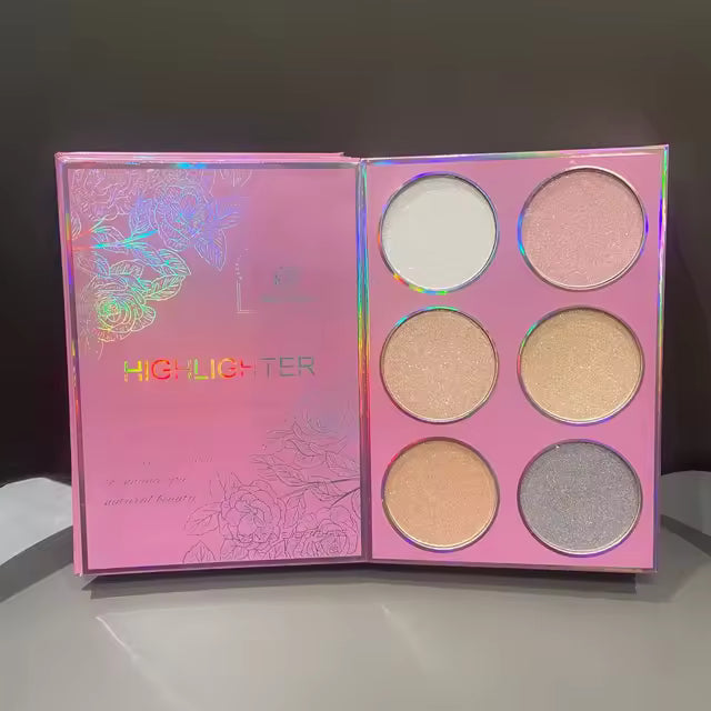 ONEYIOO 5 Fold Secret Garden Eyeshadow Eye brow powder Blusher Highlighter Lipstick