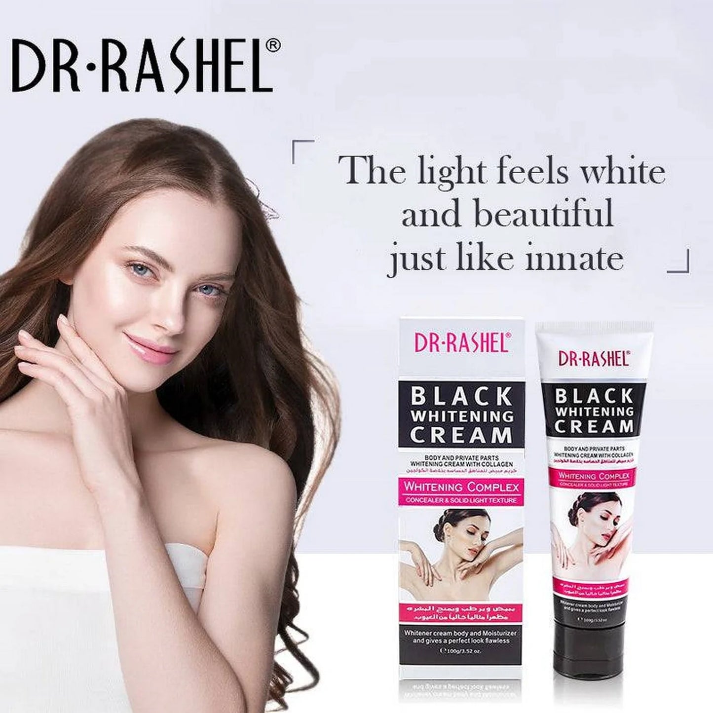 Dr Rashel Black Whitening Cream Body and Private Parts