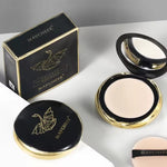 MAYCHEER Feather Through Yarn Makeup Suede Powder Waterproof Oil Control Loose Setting Powder