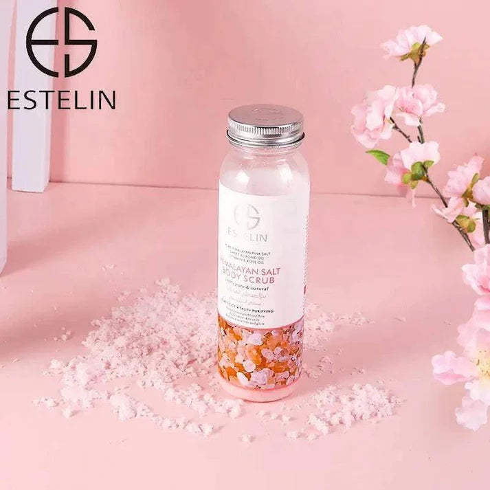 Estelin Moisturizing Body Scrub Exfoliating Salt - Himalayan Salt