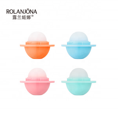 ROLANJÔNA cute little saucer soft lipbalm 4pcs Set