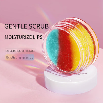 Jomtam Organic Plant Multi Color Flavor Lip Scrub Cream Remove Dead Skin Exfoliation Sugar Lip Scrub