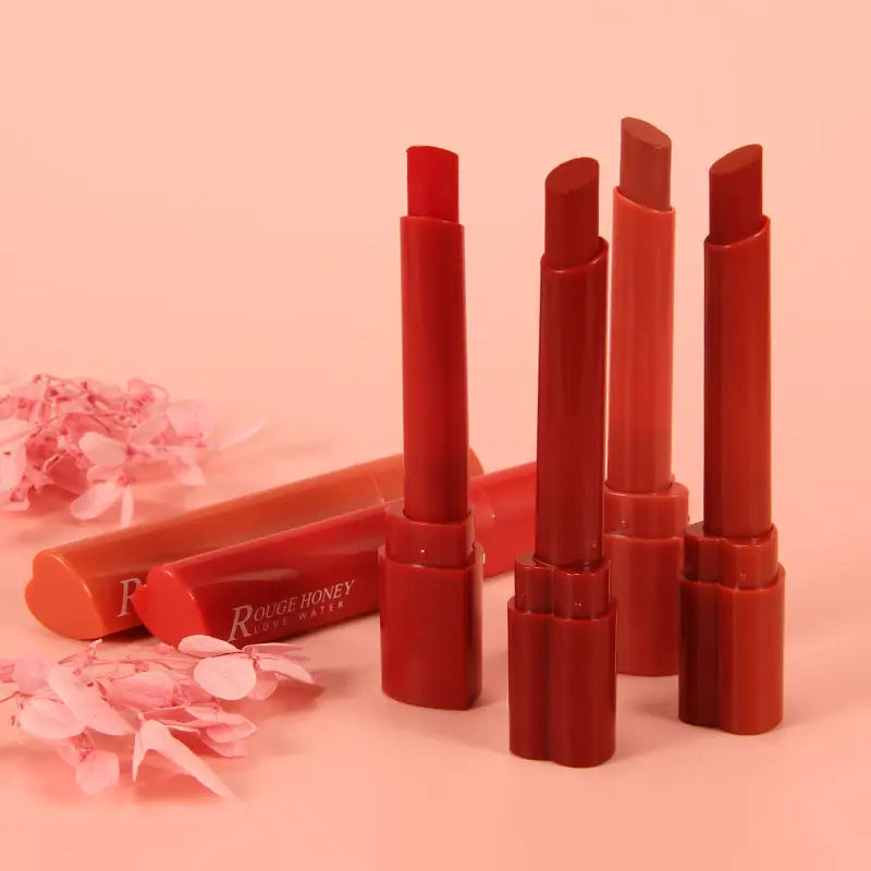 HengFang Moisturizing 8 Color Heart Shape Lipsticks