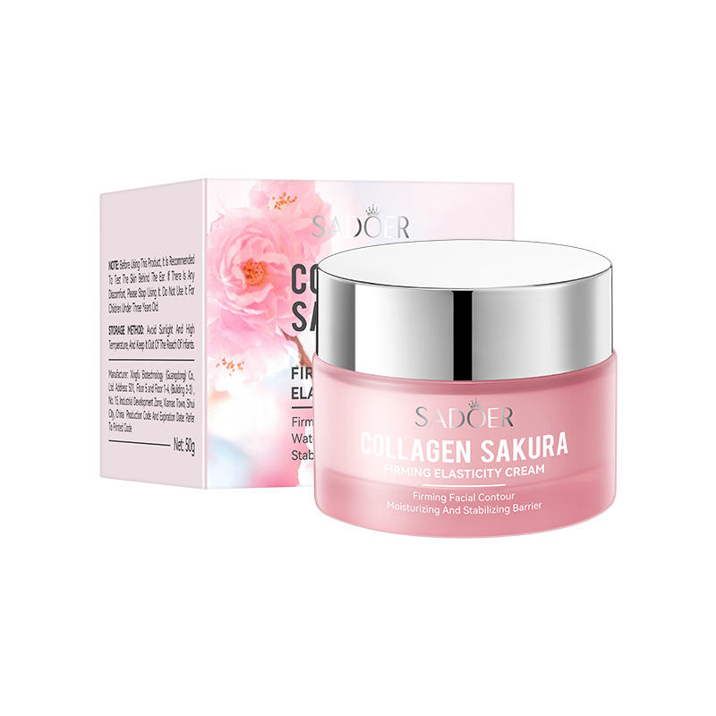 Sadoer Sakura Collagen Firming Moisturizing Cream For Hydration Skin Softening