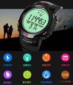 SYNOKE Sport Digital Wrist Watch With Cool Features And Silicon Strap