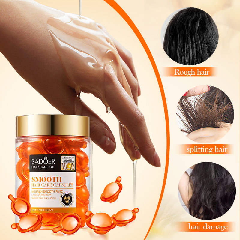 Sadoer Hair Care Oil Capsules Jar