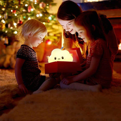 Silicone Kids Toys Bedroom Clouds Lamp