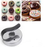 Stainless Steel Doughnuts Cutter With Soft Grip Handle