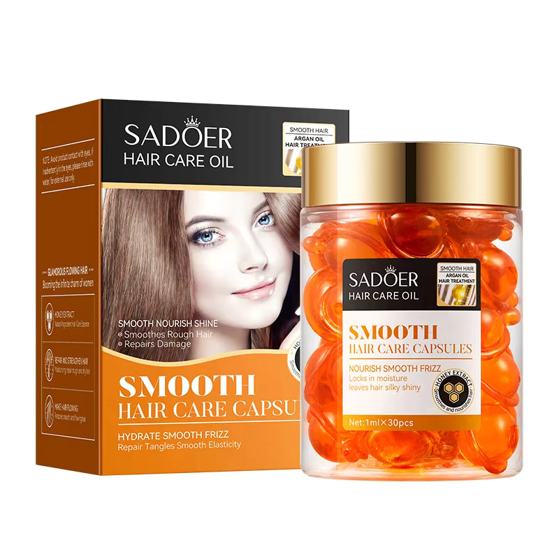 Sadoer Hair Care Oil Capsules Jar