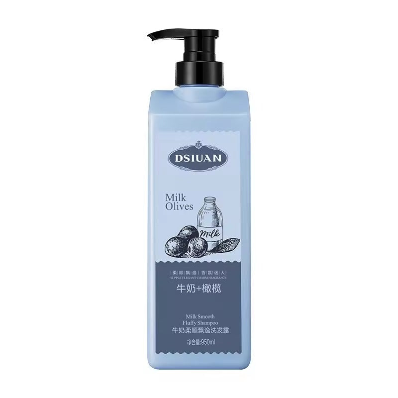 Dsiuan Milk Olive Milk Smooth Fluffy Shampoo