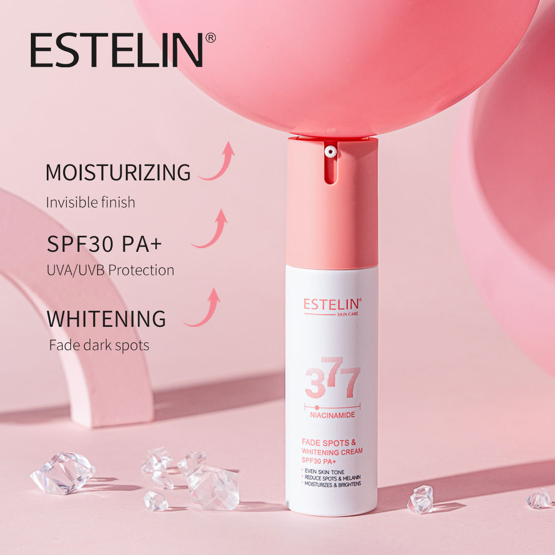 Estelin Niacinamide Fade Spots Whitening Cream Spf 30 PA+++