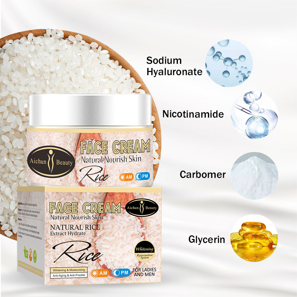 Aichun Beauty Face Cream Natural Rice 50 ml