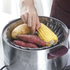 Stainless Steel Expandable Folding Dish Steamer Basket Mesh Vegetable Cooker Steamer Expandable