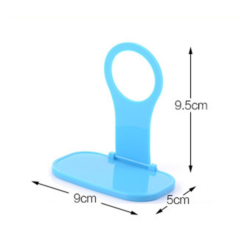 Foldable Mobile Holder Charging Rack Hang Holder 3Pcs Set Random Color